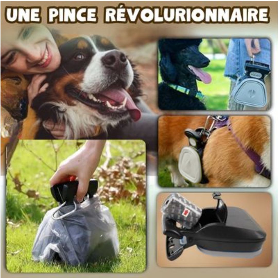 PickPoop™ | Pince à excrément sans contact - Chiens et Compagnons