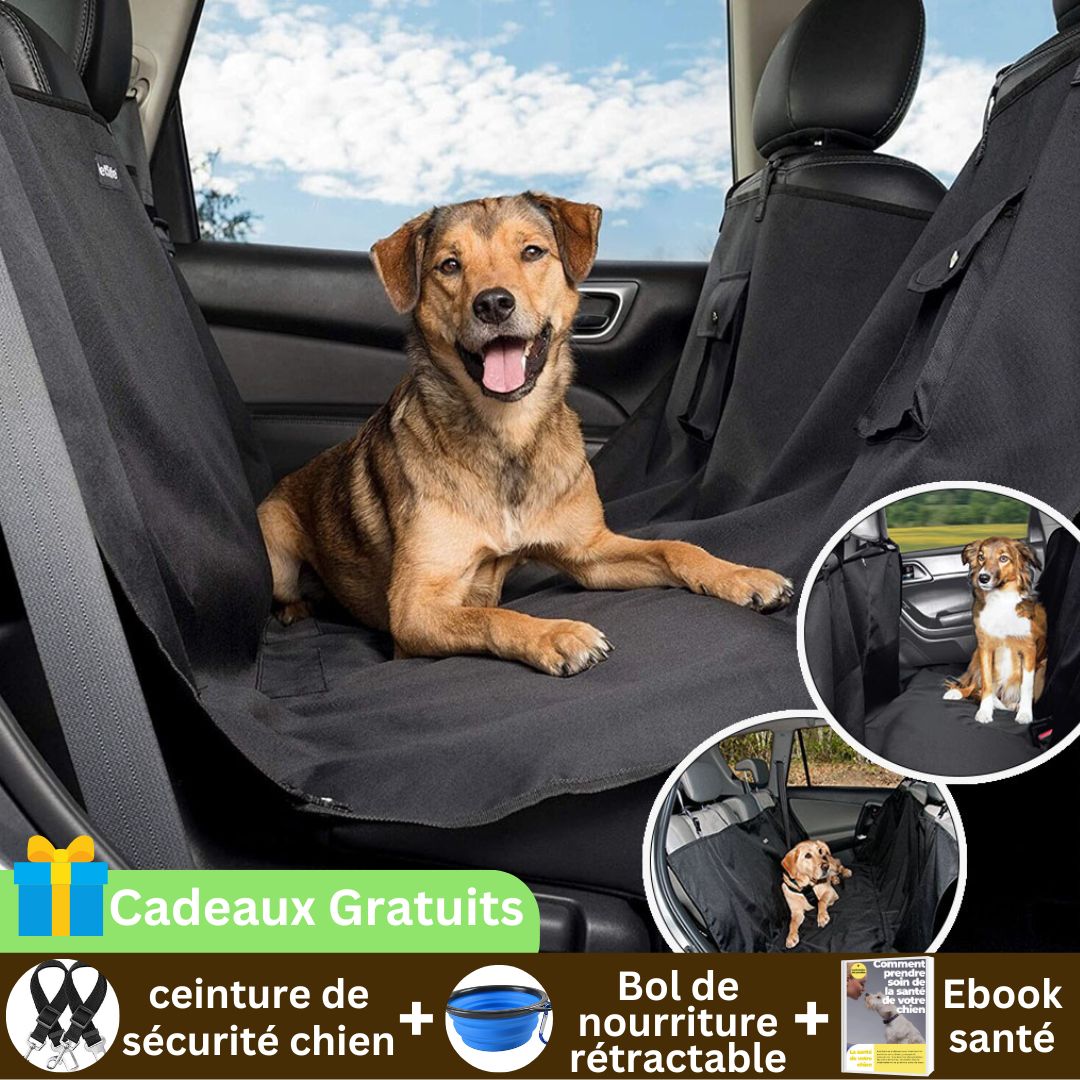 Housse d'auto imperméable | CarSaver™ - Chiens et Compagnons