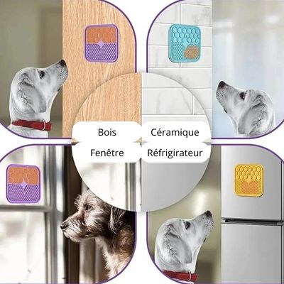 Tapis de léchage|Slowfeeder™ - Chiens et Compagnons